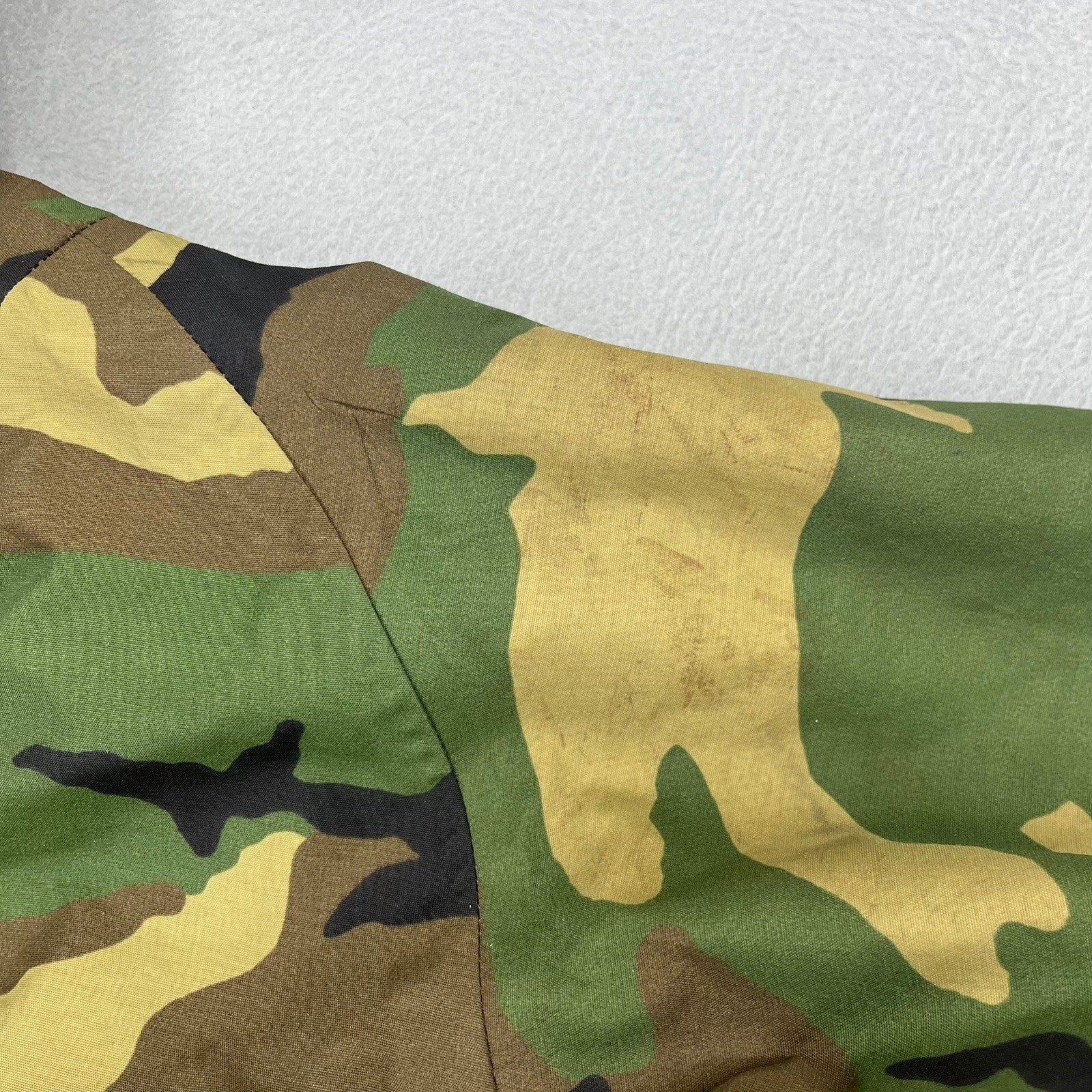 US Military ECWCS Gen 1 Woodland Camo Cold Weather Parka Small Regular