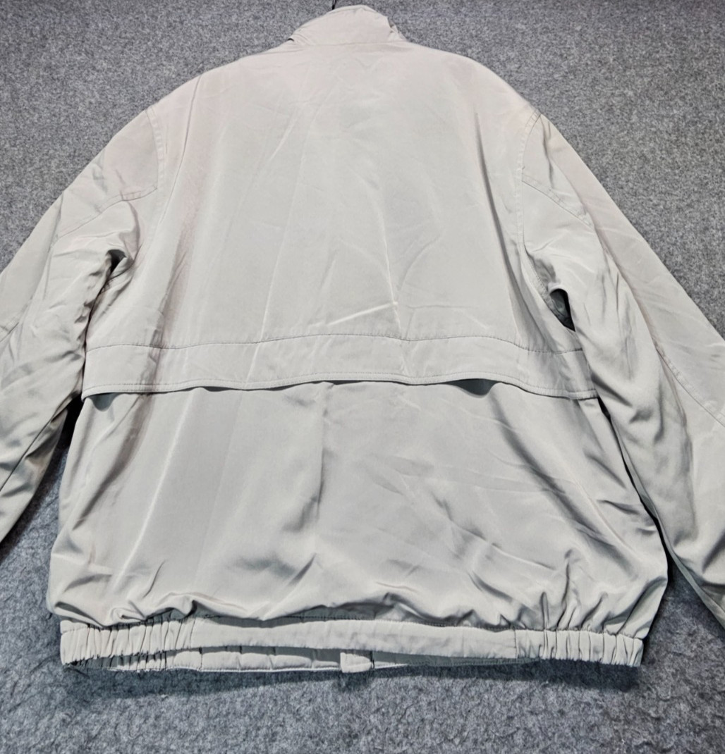 Dockers long sleeve gray short jacket w/fleece lining men size XL