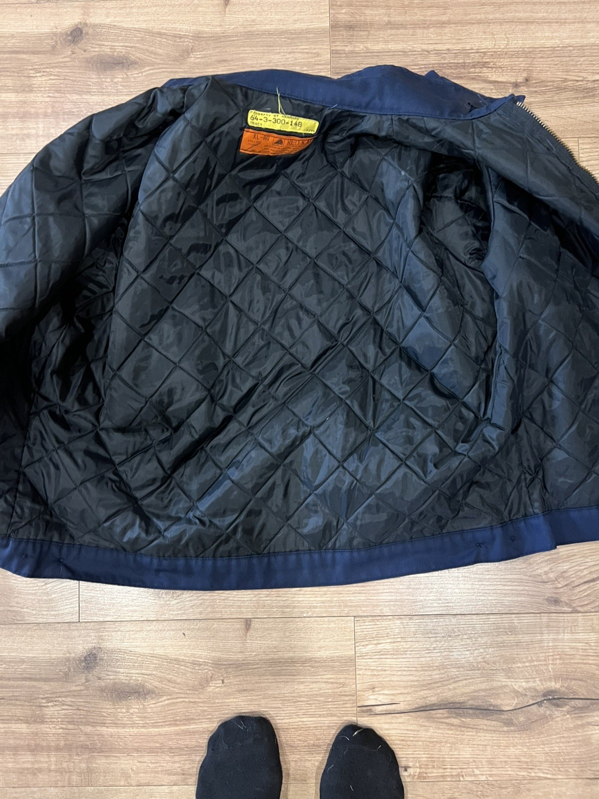 Custom 1 of 1 Men’s Air Brushed Jesus Piece Work Jacket XL