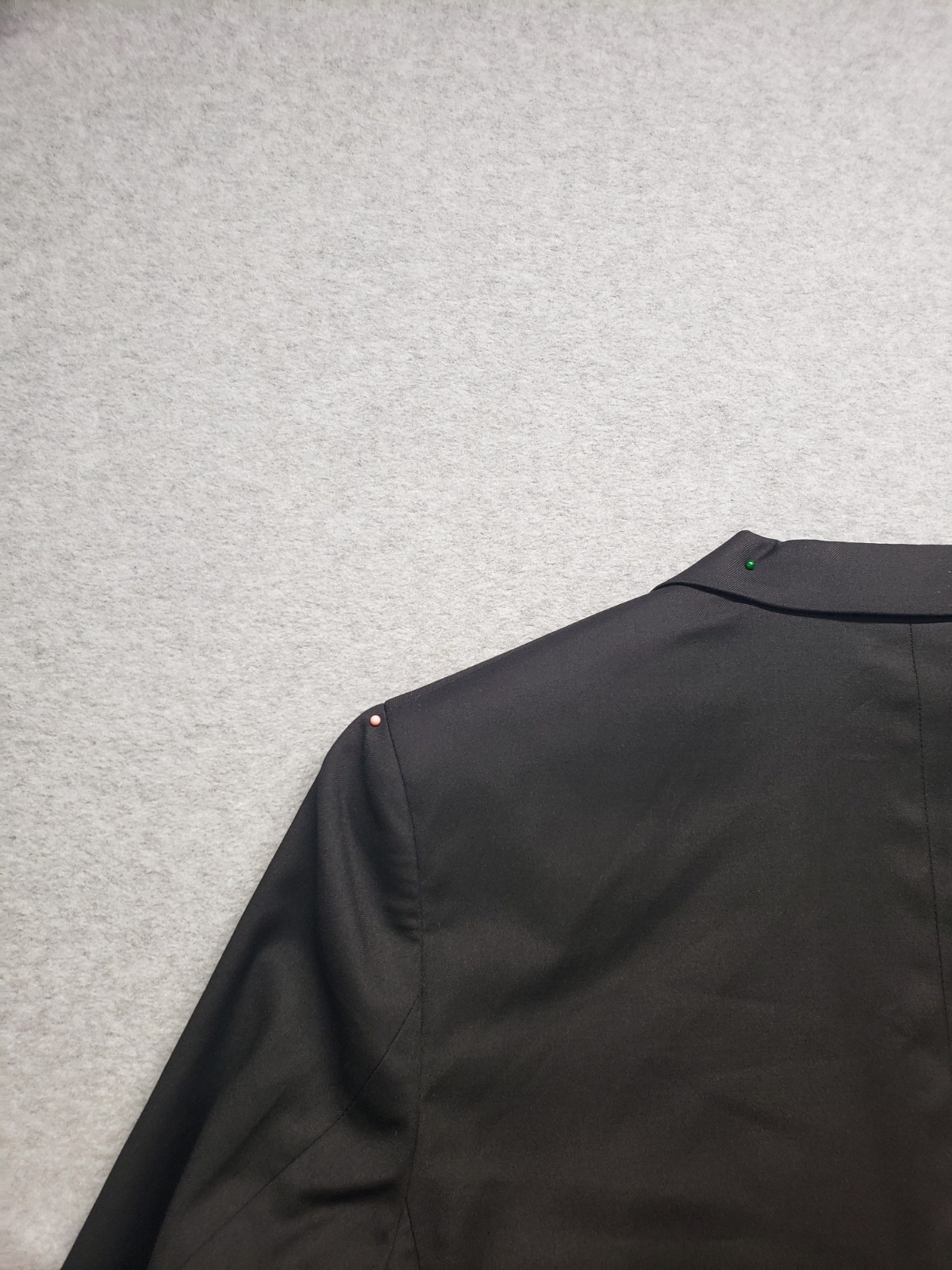 APT 9 Men Blazer Jacket 40L Black Single Breasted Notch Lapel Formal Business