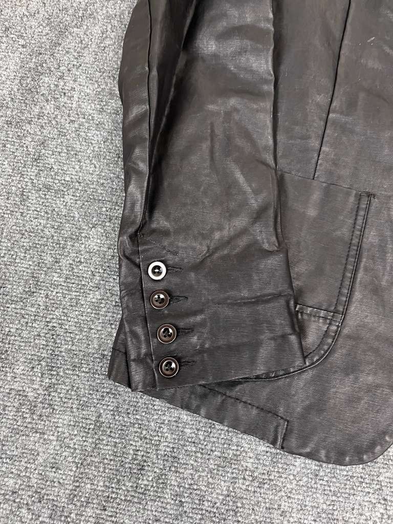 Diesel Jacket Mens XL X-Large Black Cotton Nylon Notch Pockets Blazer Utility
