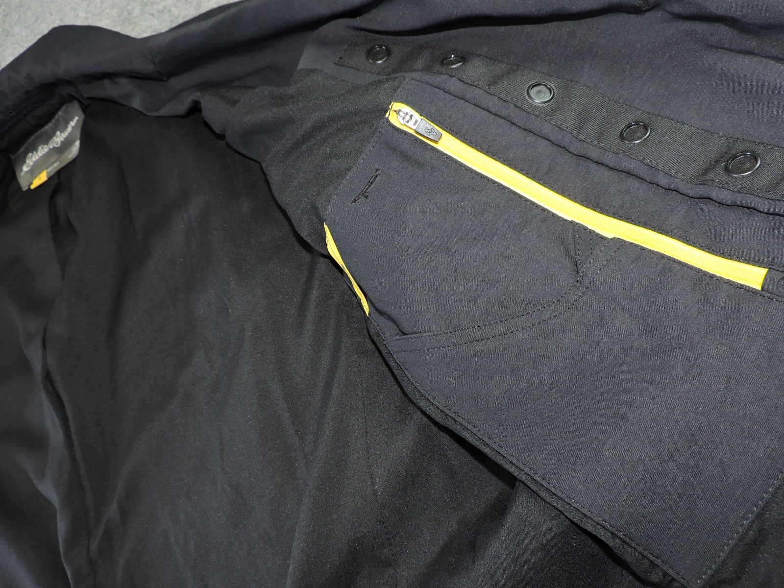 Eddie Bauer Travex Mens 40 Voyager 3 in 1 Black Blazer Single Vent Jacket NEW