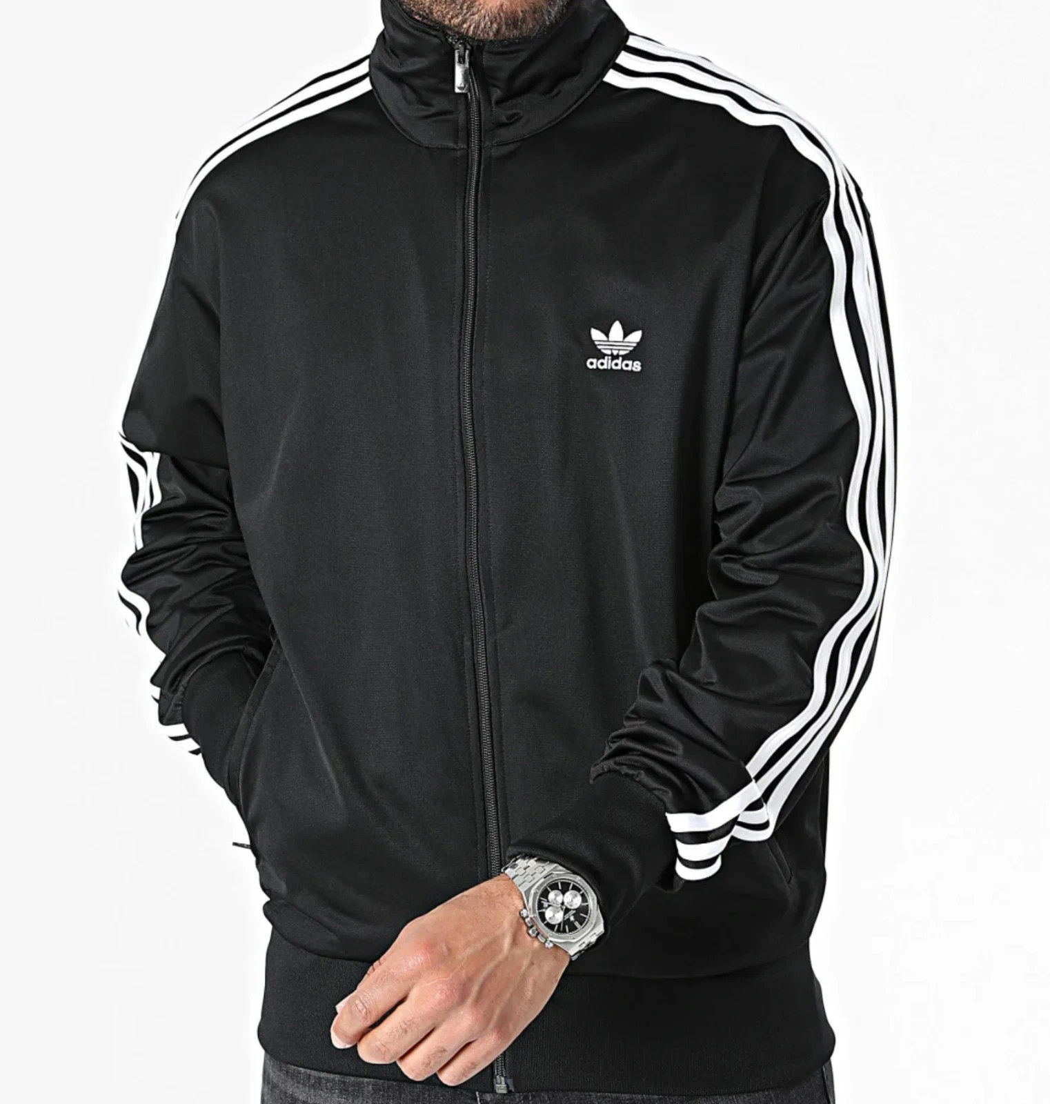 NEW MEN’S ADIDAS ORIGINALS FIREBIRD TREFOIL TRACK JACKET ~SIZE 2XL XXL #IJ7058
