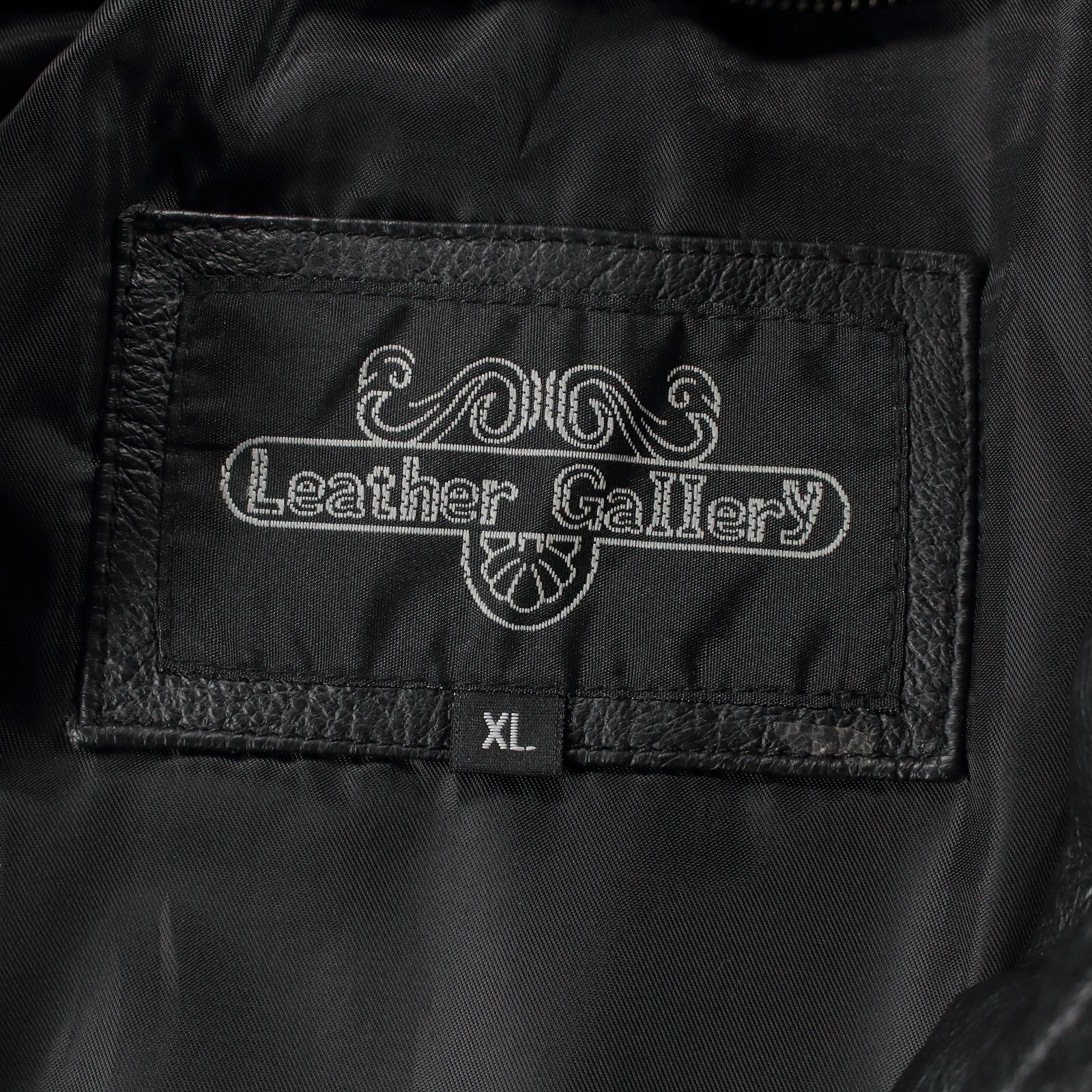 vtg 90s y2k USN United States US Navy leather full zip bomber jacket XL no liner