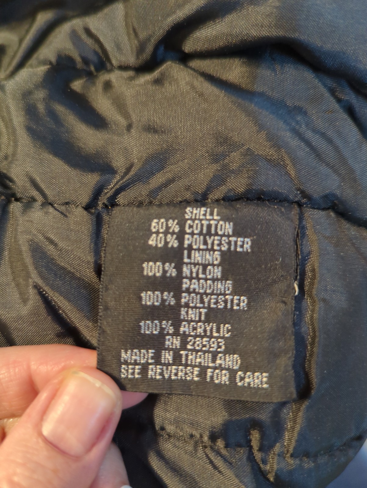 Vintage Members Only Bomber Jacket Black Mens Size 40 Cotton Polyester Blend