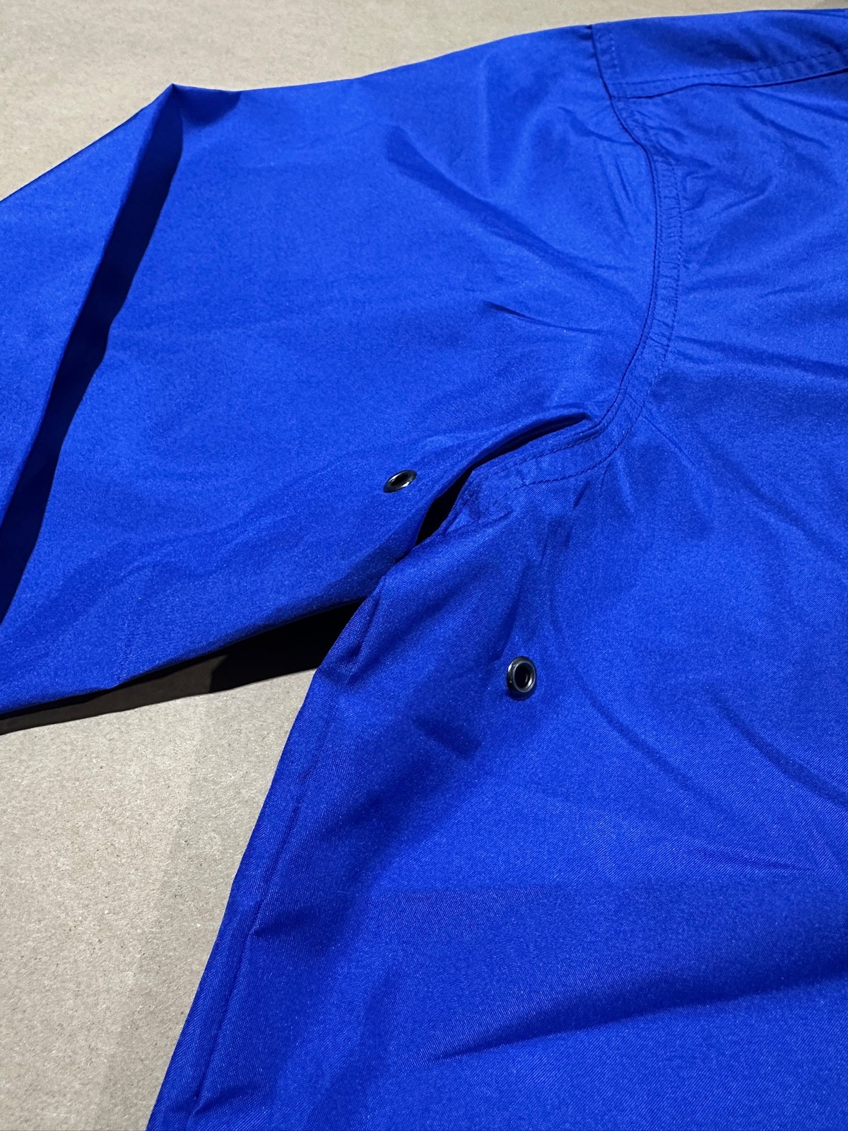 Pratt & Whitney Autoair Pack-N-Go Half Zip Pullover Unisex in Royal Blue RARE