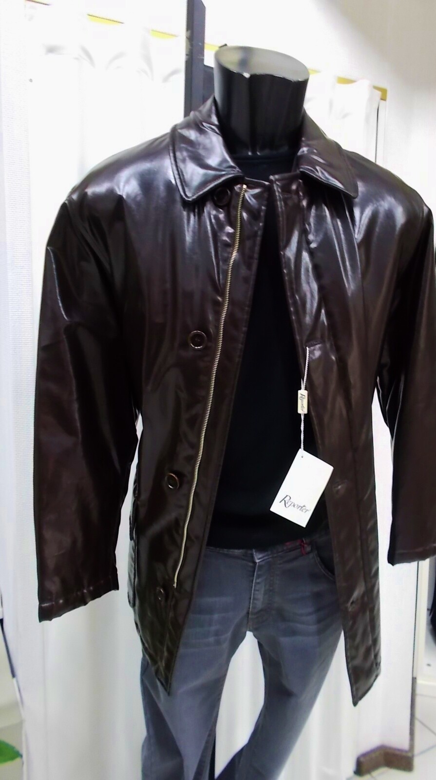 MENS SIGNED REPORTER JACKET JACKET MAN ITALIAN DESIGNER+