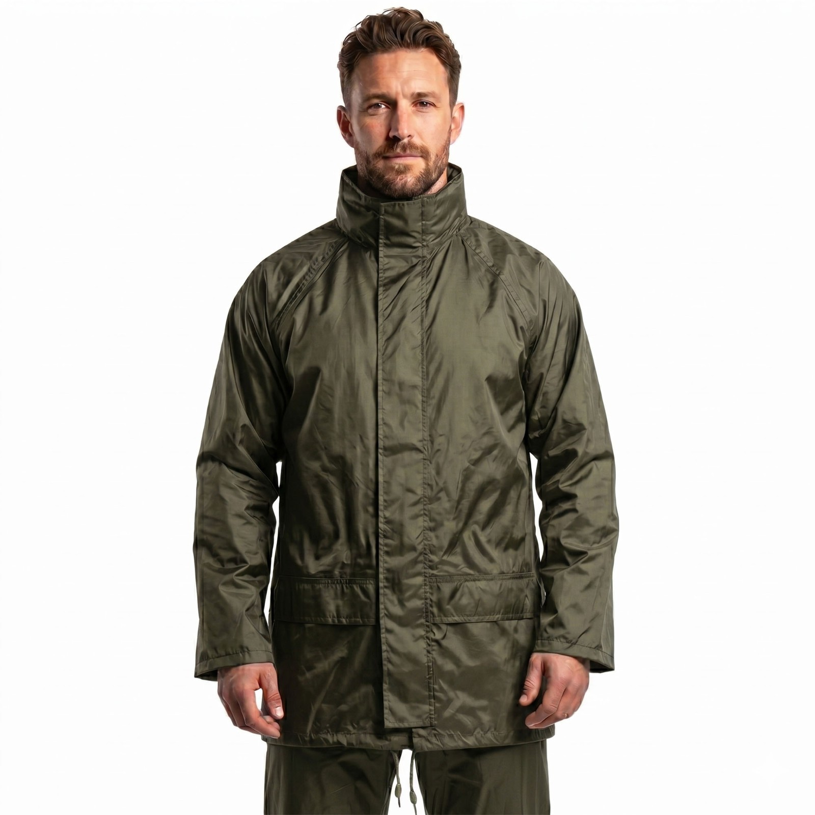 Arctic Storm 100% Waterproof Rain Jacket | Hooded Raincoat with Taped Seams