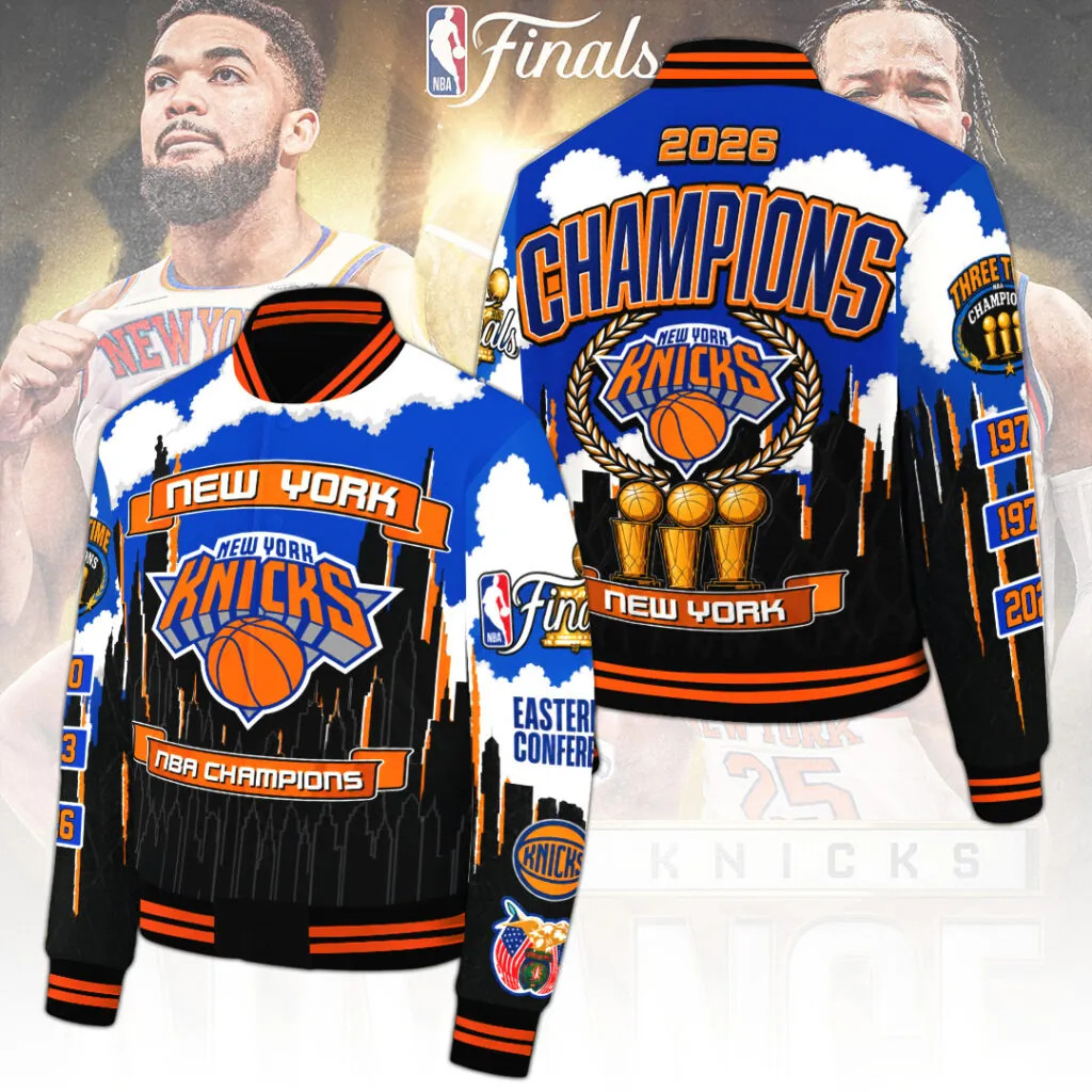 Knicks NBA Finals Champions 2026 Varsity Jacket