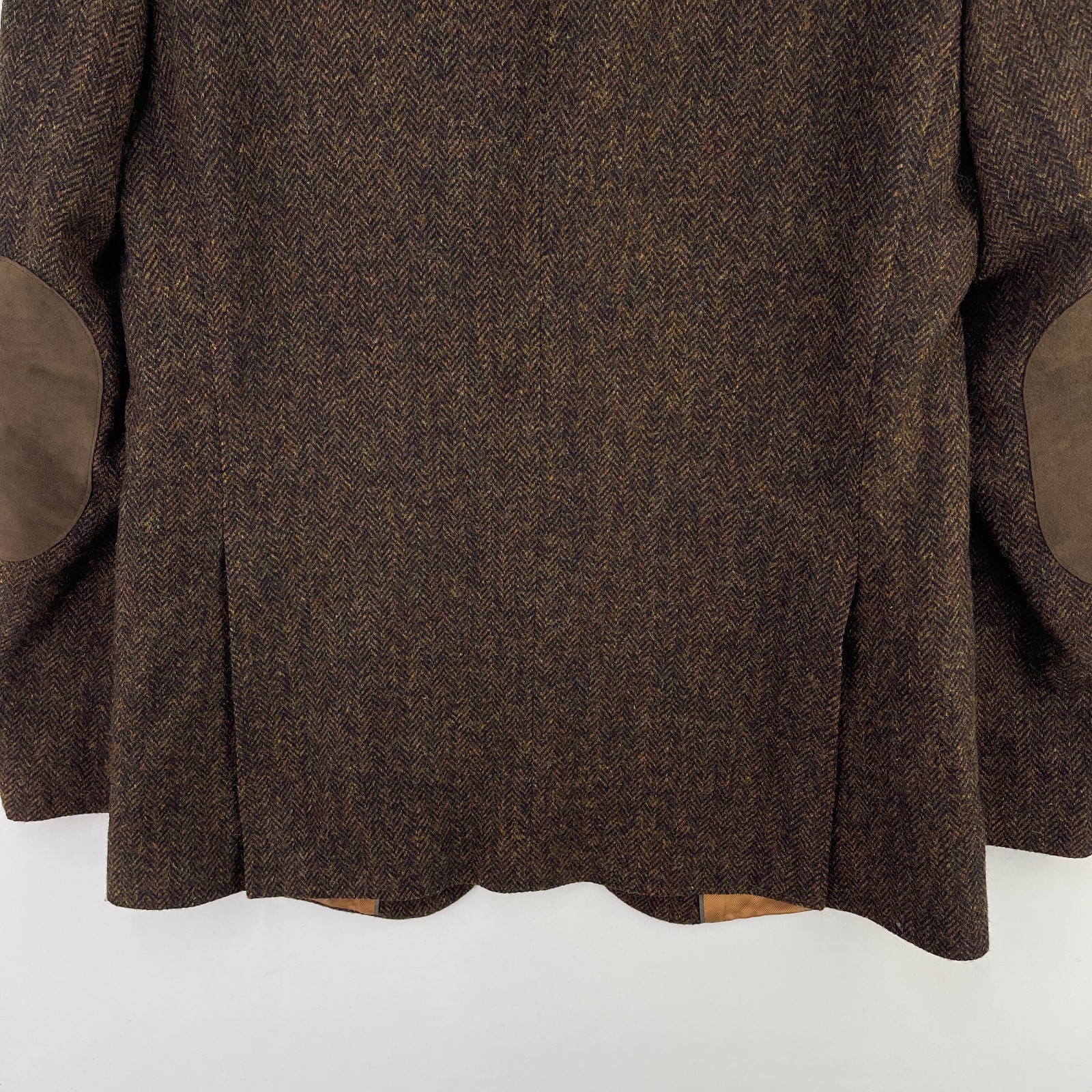 Barbour Tweed Blazer Mens UK 38R Brown Valley Mallalieus Wool Country Jacket