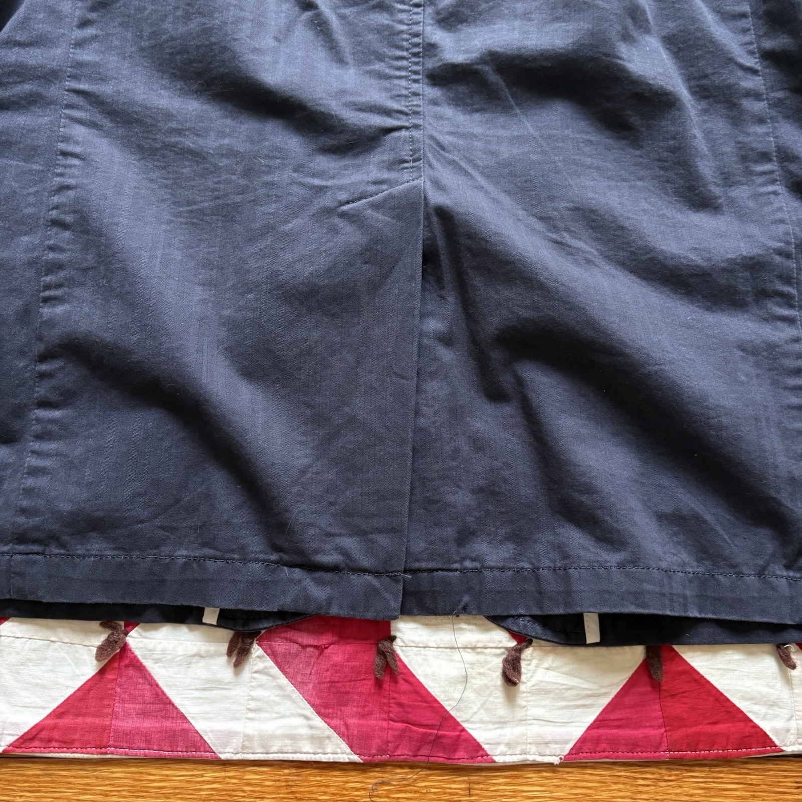 The Gap Cotton Two Button Blazer Mens XL Navy Blue Casual HBT