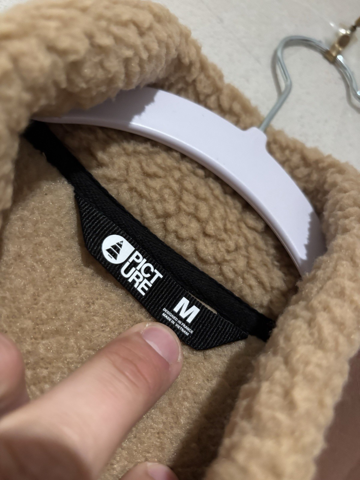 PICTURE – Anthara Fleece – Fleece jacket Men’s Size M Sand