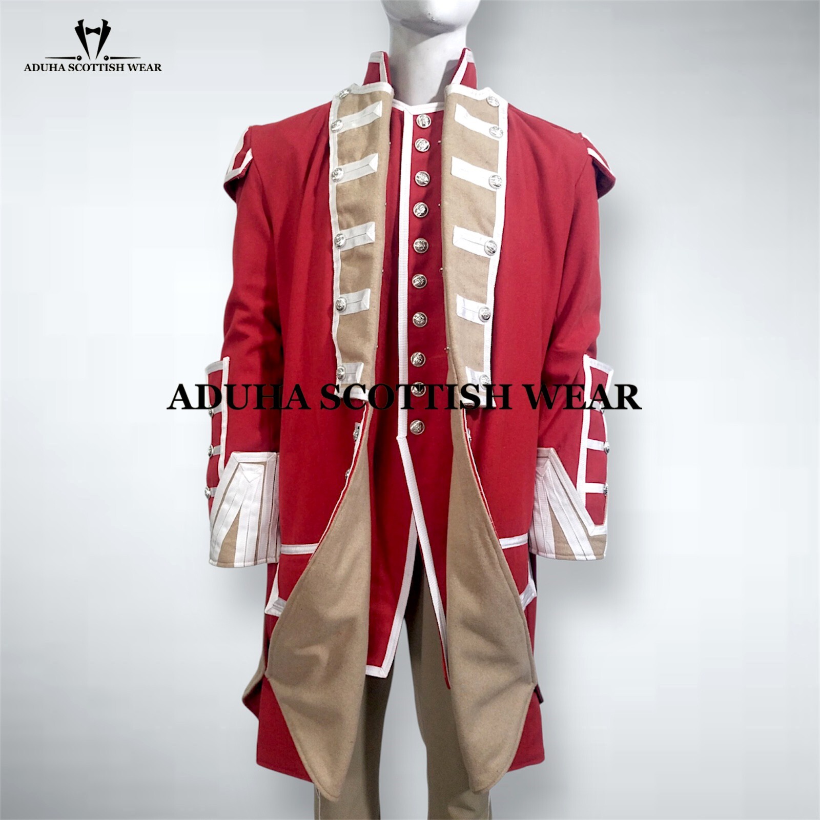 Reformer New BRITISH 40TH REGT OF FOOT GRENADIER COY SERGEANT COAT FAST SHIPING