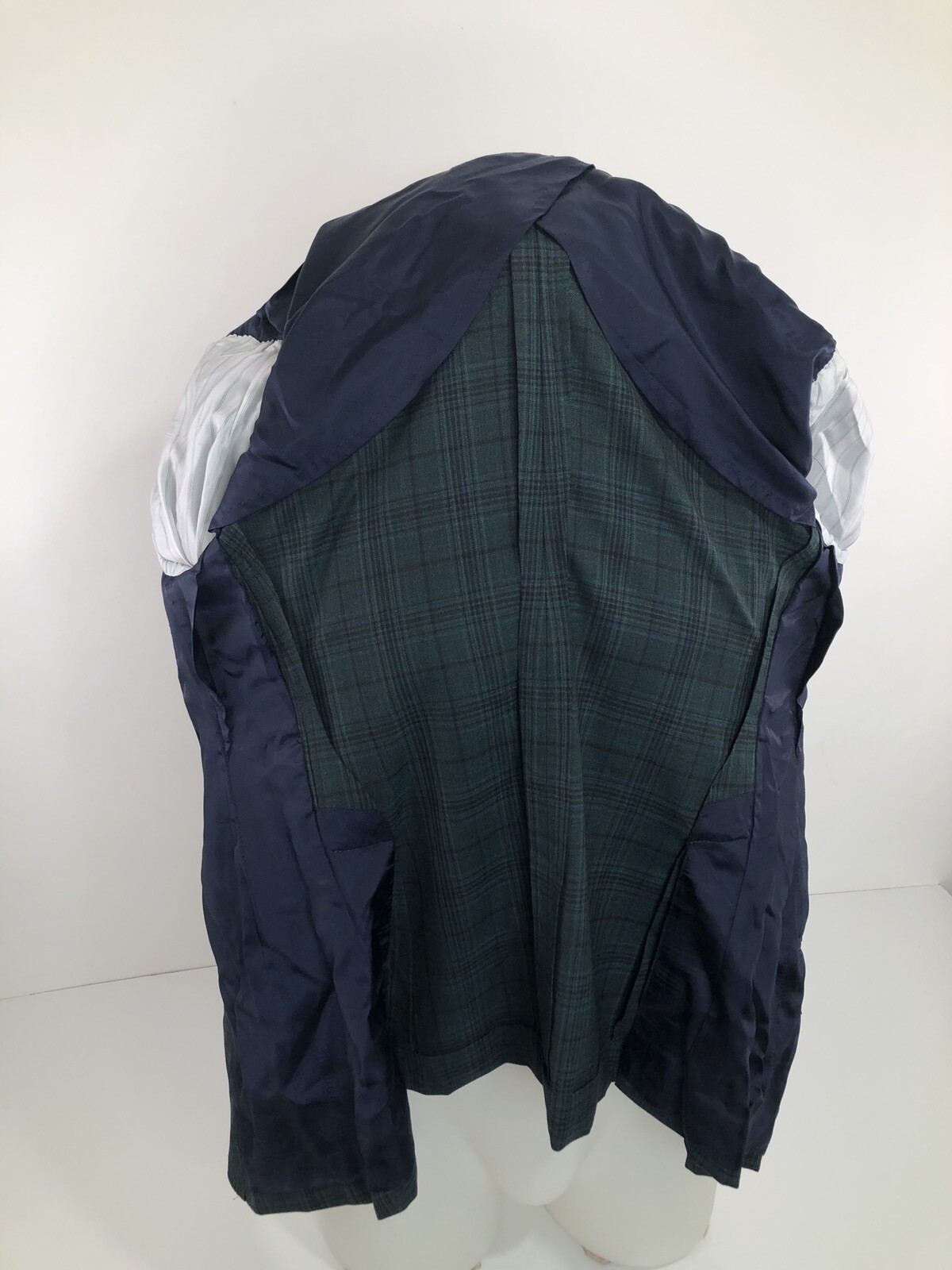 SUIT SUPPLY – LAZIO Plaid Sz. 22 – 34 / 36 ? (US) Wool Blazer
