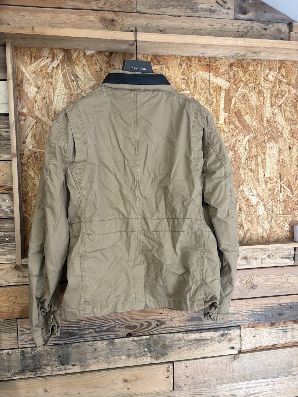 Brandit Men’s Britannia Jacket Size Large Camel Retro Look Coat Outwear