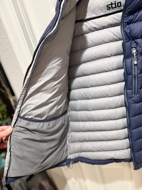 M $349 STIO HOMETOWN DOWN HOODED COAT JACKET 800-FILL FW21AG3 #200019 LARGE EUC