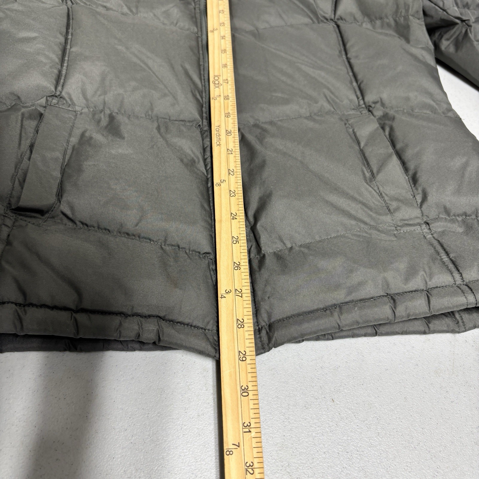 Blue Ice Puffer Men’s Size XL Jacket Full Zip Insulated Quilted Olive Green