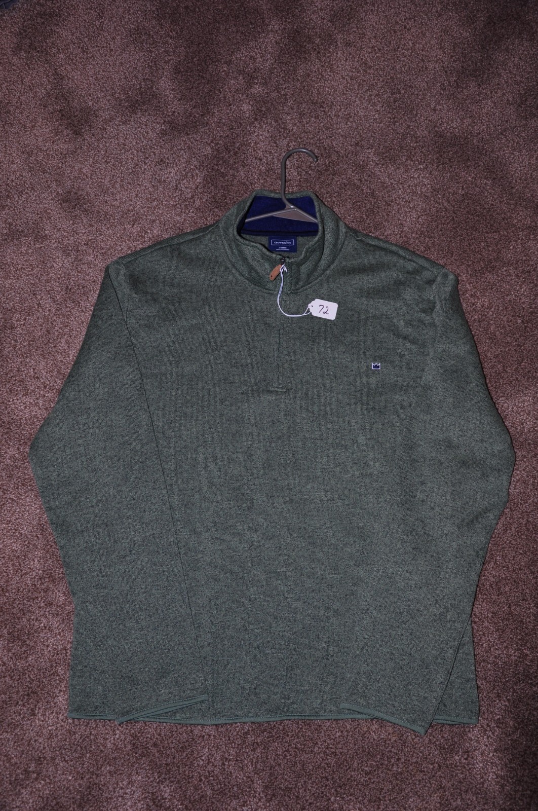 Men’s CROWN & IVY Pull-on Sweater – Size XL -Tracking #72