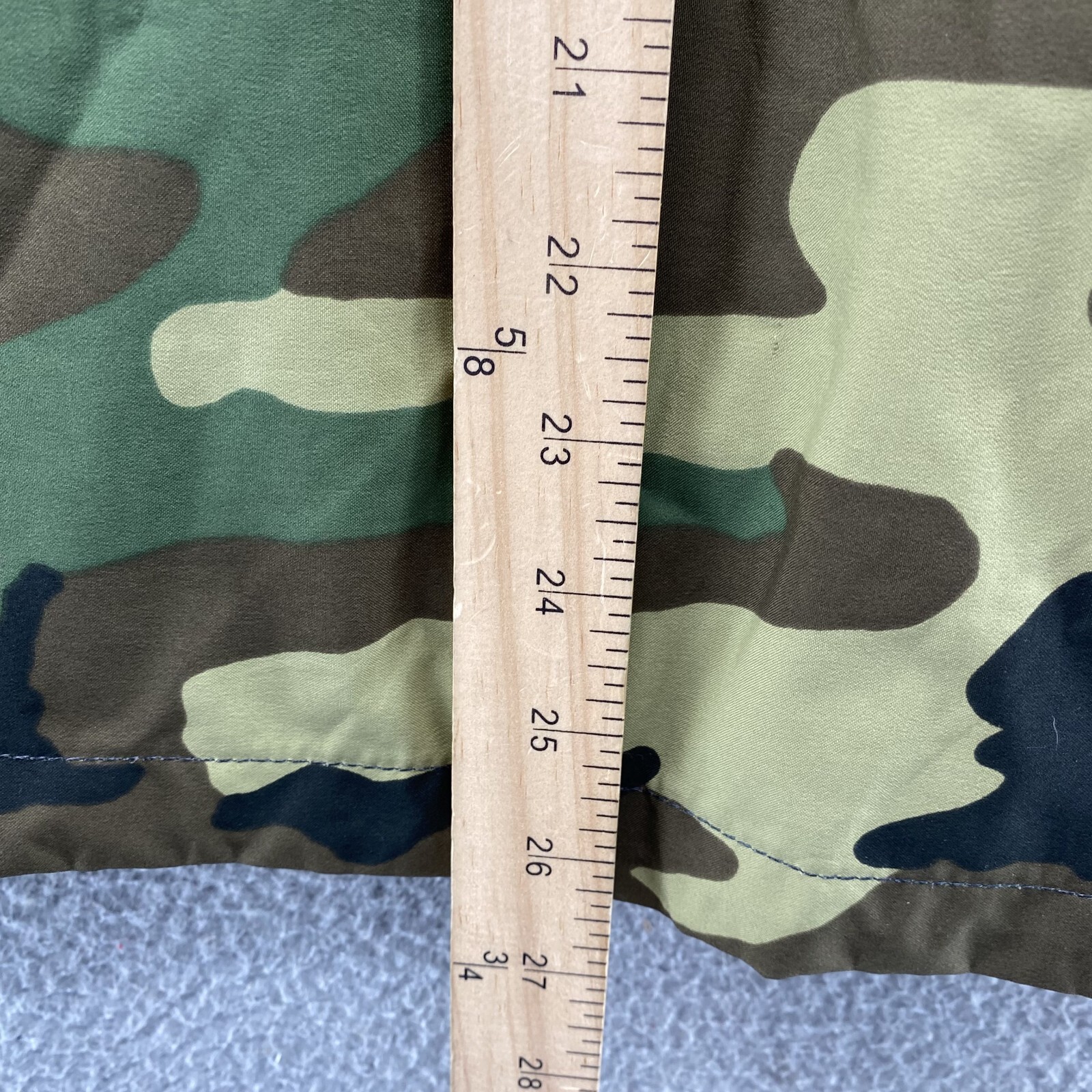 Military Air Force Jacket Mens Small Weather Field Camo Hunting Military Camping