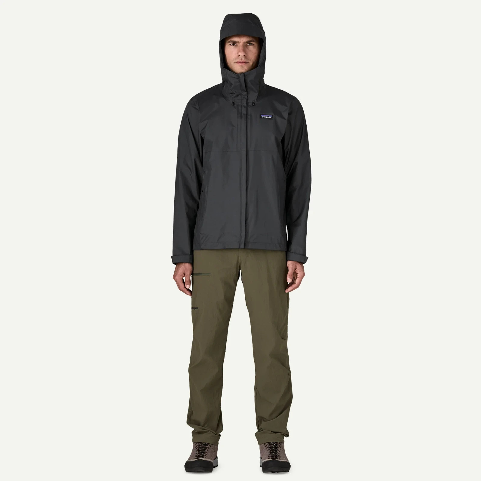 Patagonia Men’s Torrentshell 3L Rain Jacket, Black
