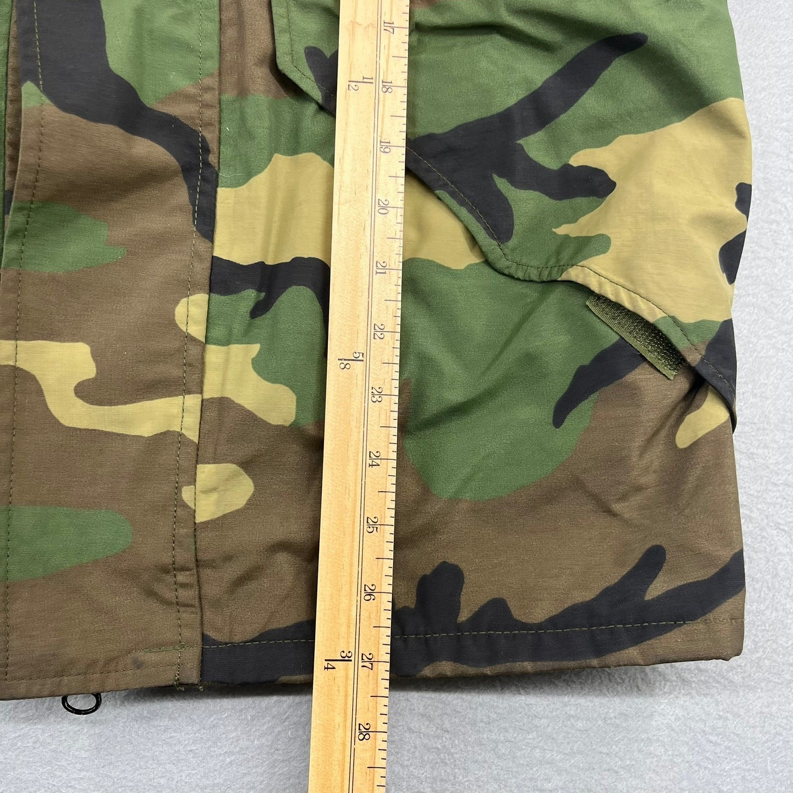 US Military ECWCS Gen 1 Woodland Camo Cold Weather Parka Small Regular