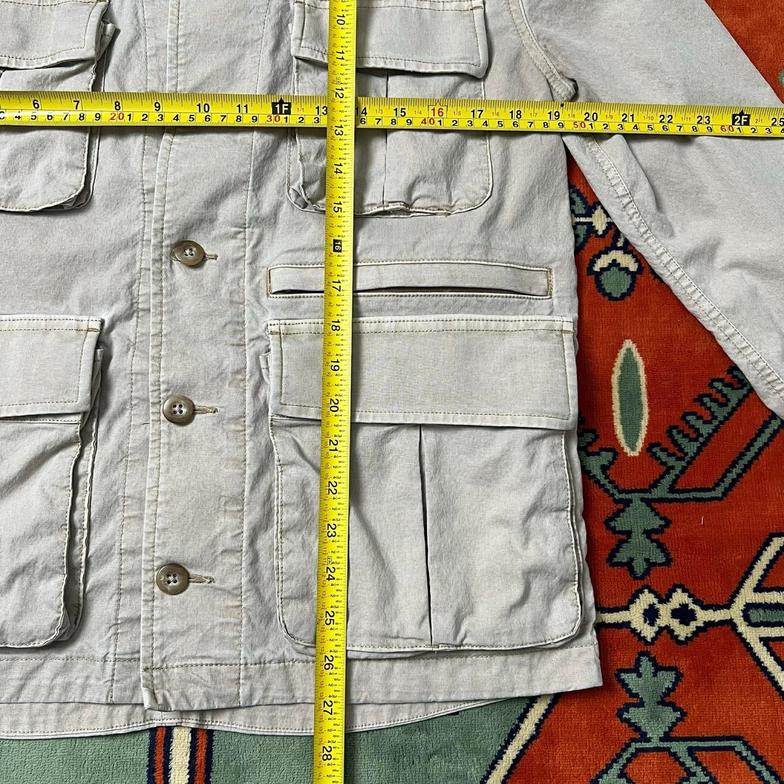 Flint And Tinder Desert Field Mens S Small Huckberry Safari Chore Barn Jacket