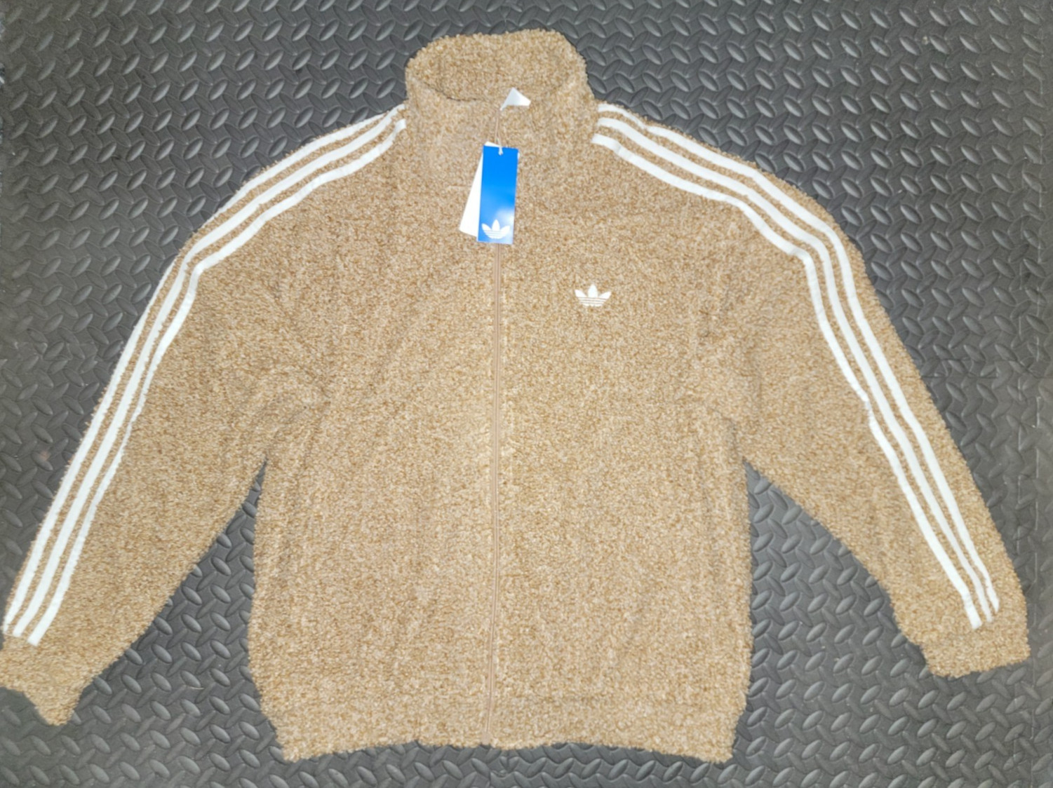 NEW MENS ADIDAS ORIGINALS FIREBIRD BOUCLE JACKET ~SIZE 2XL #KS5274