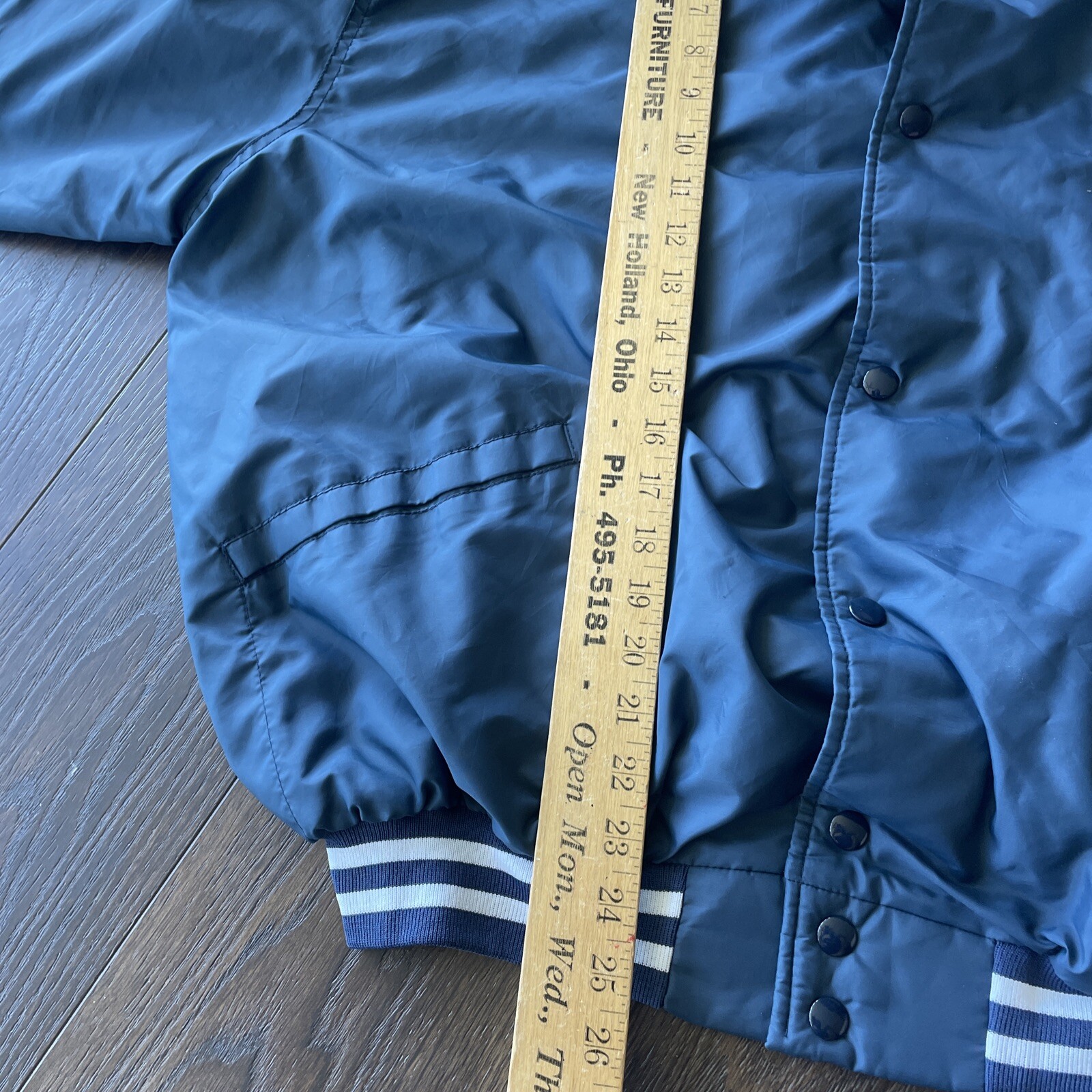 Vintage Nylon Softball Nylon Snap Jacket; Men’s L (short); Softball; Dynacraft
