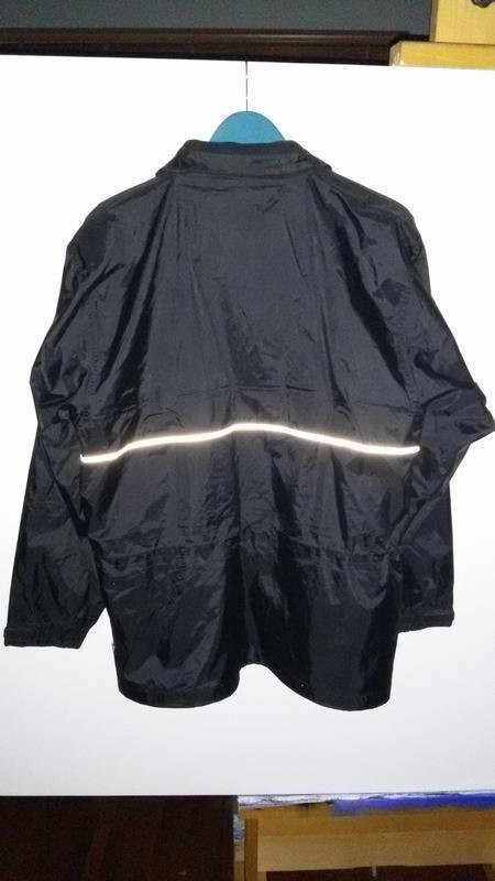 Men Equipment Jacket Black Nylon 44 / XXL / 52