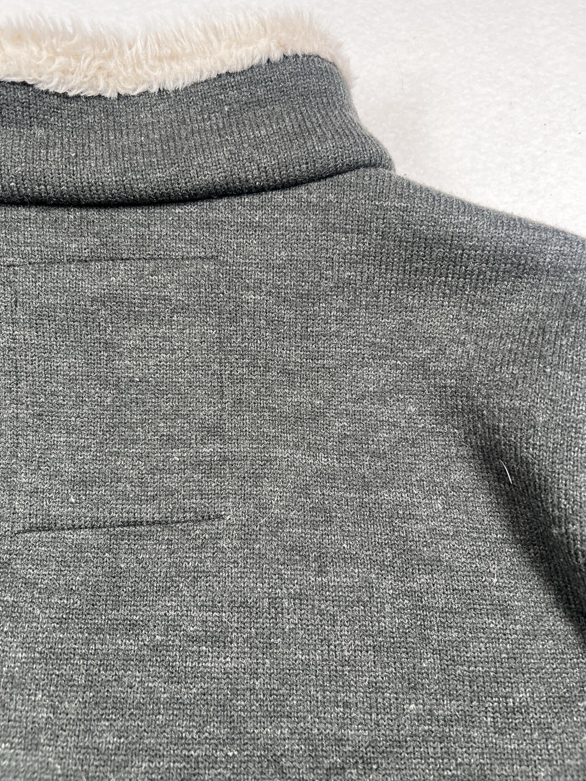 Schott Bros B3 Jacket Mens Large Black Sherpa Lined Full Zip Army Type Garment