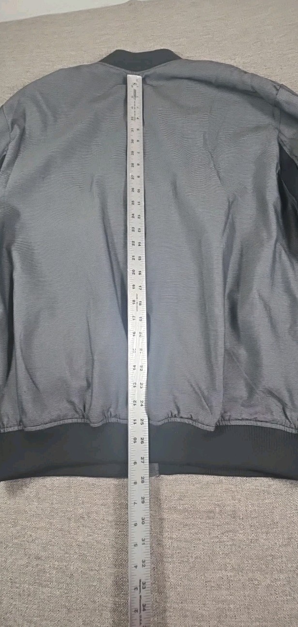 Sean John Mens 3XL Black/Grey Dry Clean Only Jacket