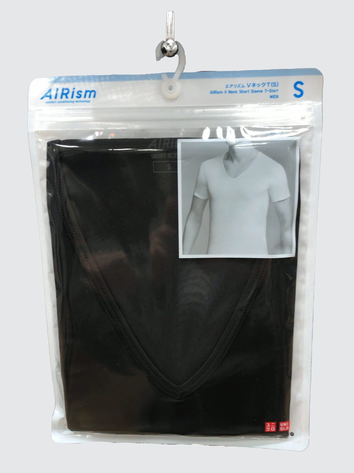 UNIQLO Air AIRISM V-Neck T inner polyester XS-4XL 3Color Men New Japan 464302