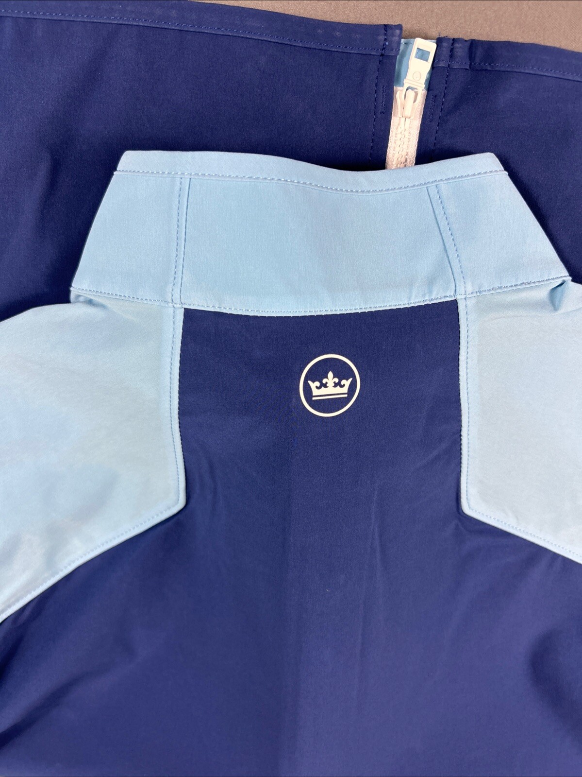 Peter Millar Golf Rain Jacket Pinehurst US Open Logo Large Blue Crown Sport NWT