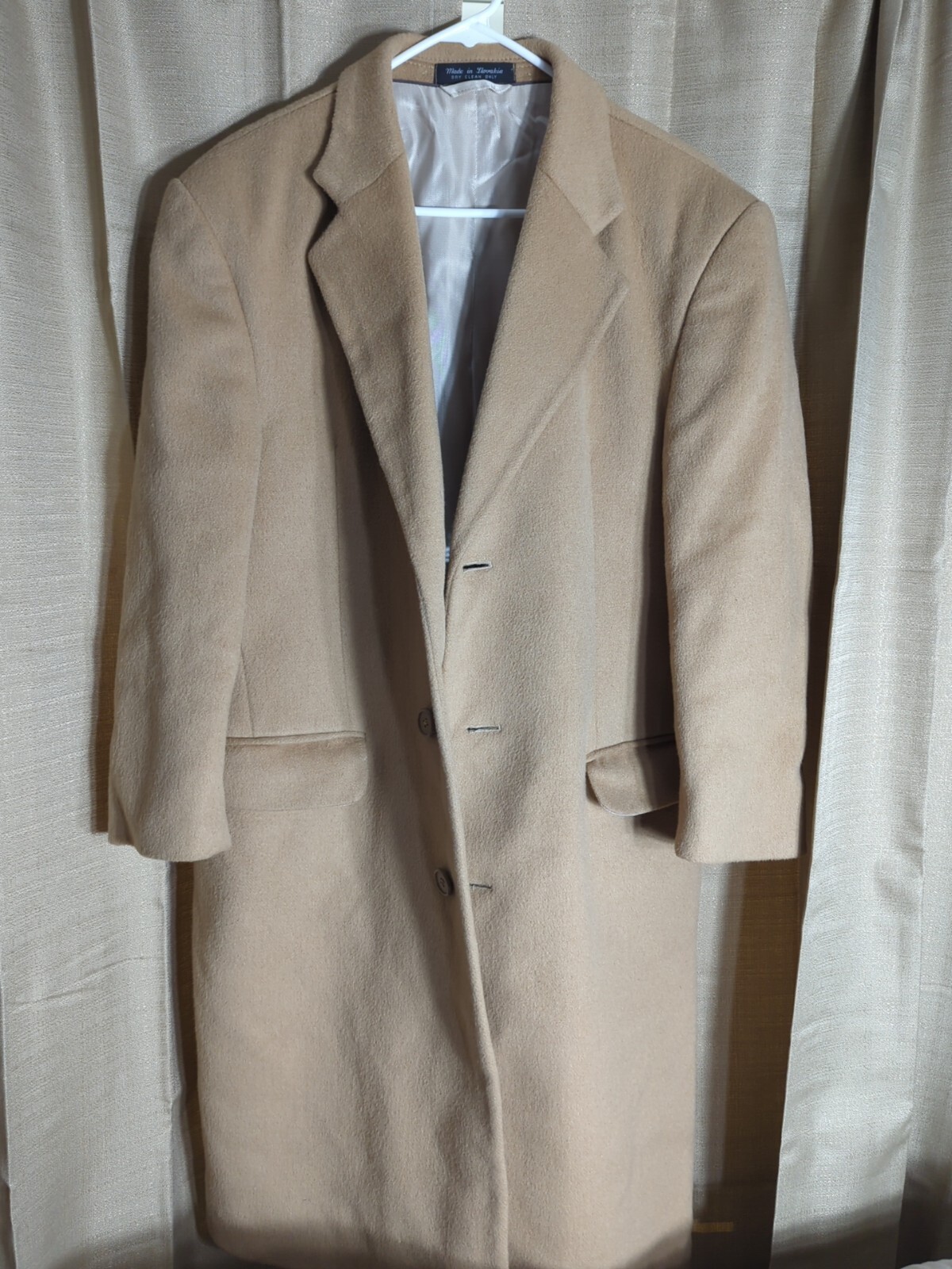 Vintage Teller Made In Slovakia Dry Clean Only Trenchcoat 22″ Bust