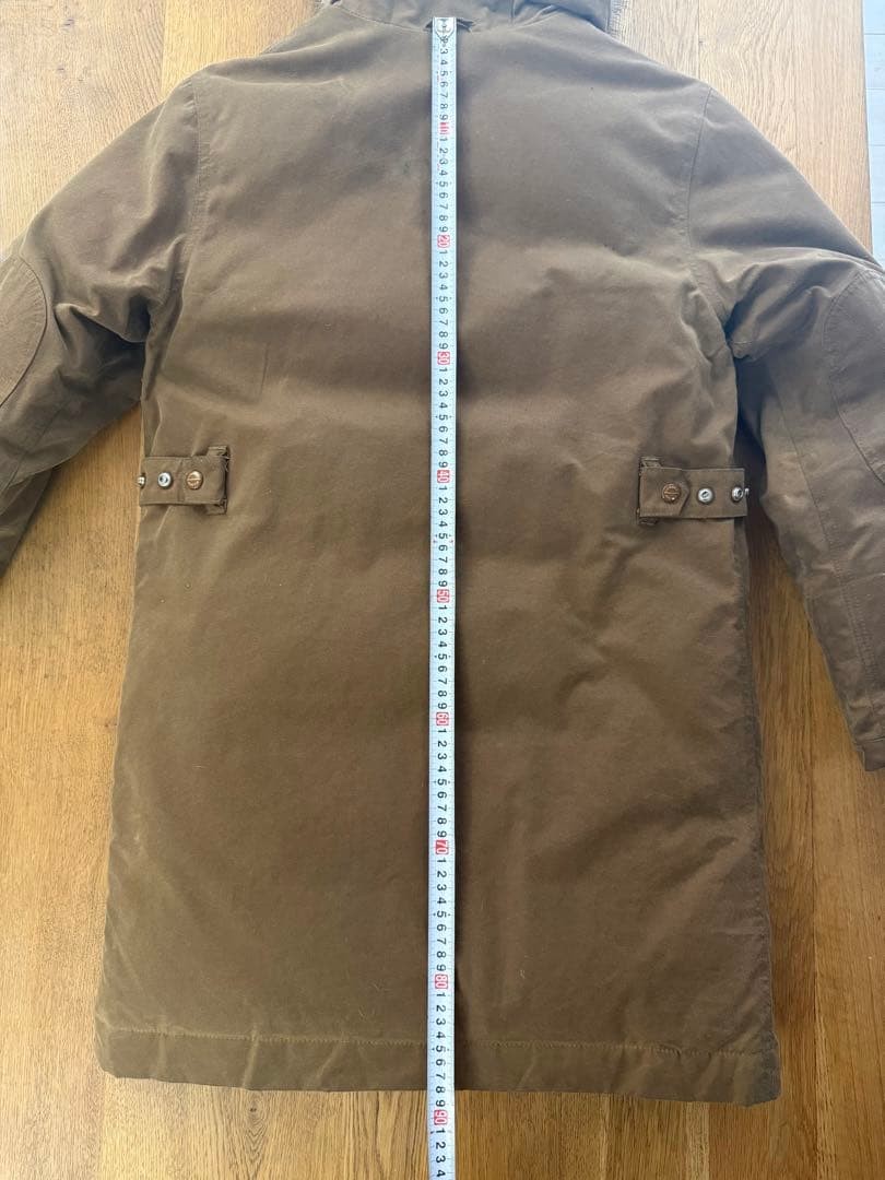 FILSON Brown Down Alaskan Parka with Fur Hood Size Does not apply