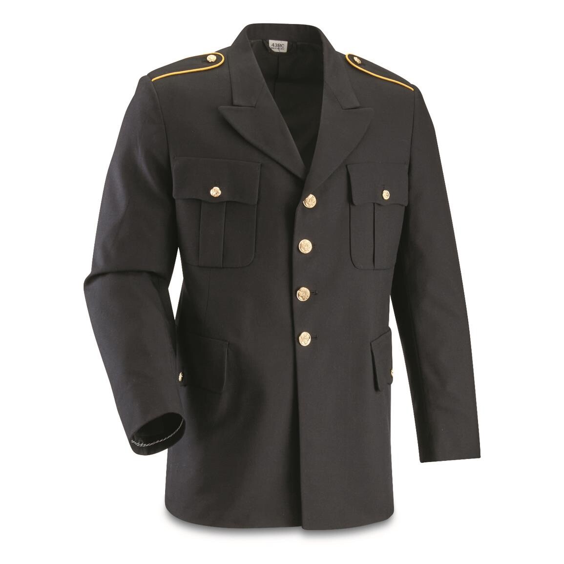 US ARMY MEN’S MILITARY SERVICE DRESS BLUE BLUES ASU UNIFORM COAT JACKET NEW