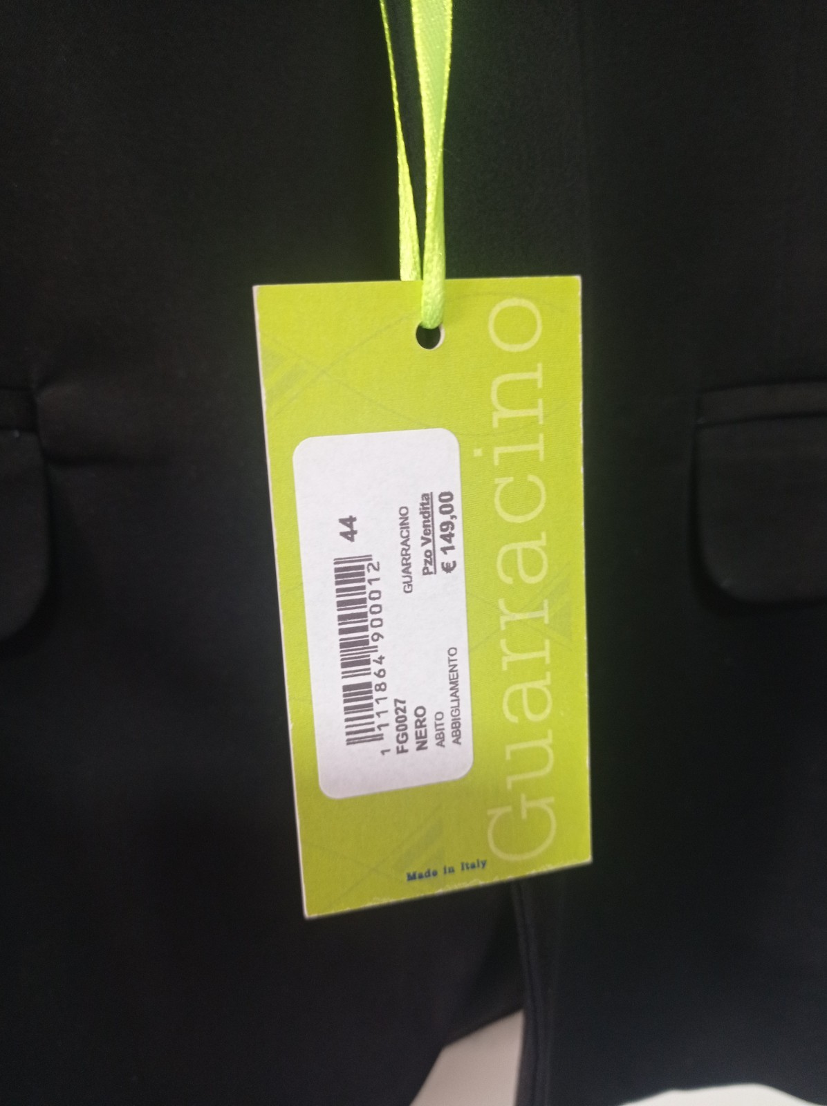 Guarracino Mens Classic Youth Jacket Size 44.NWT and…