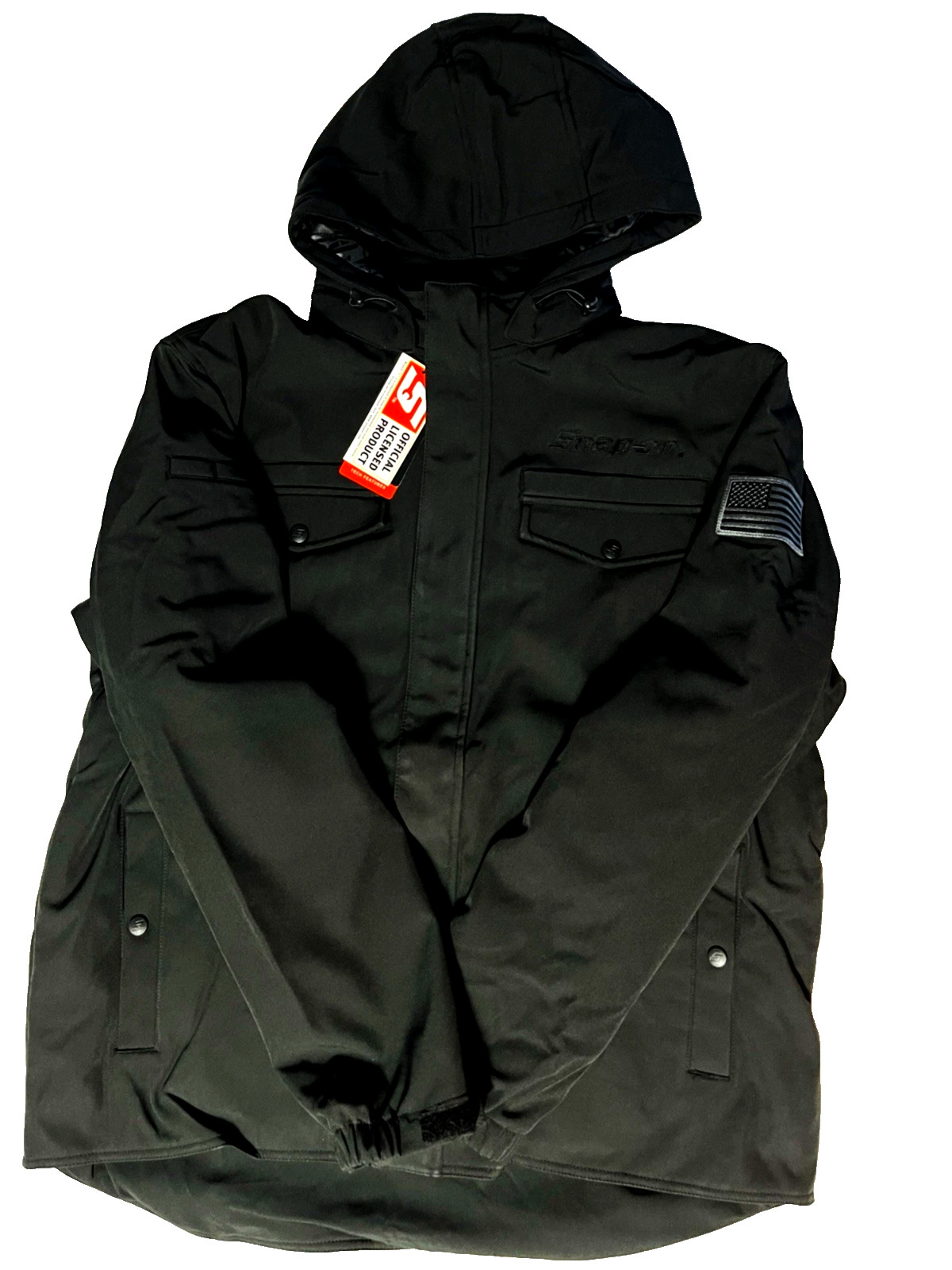*NEW* Snap-on Tools Jacket 4XL *BLACK* Hooded, Insulated, 2024-25 Adams Jacket