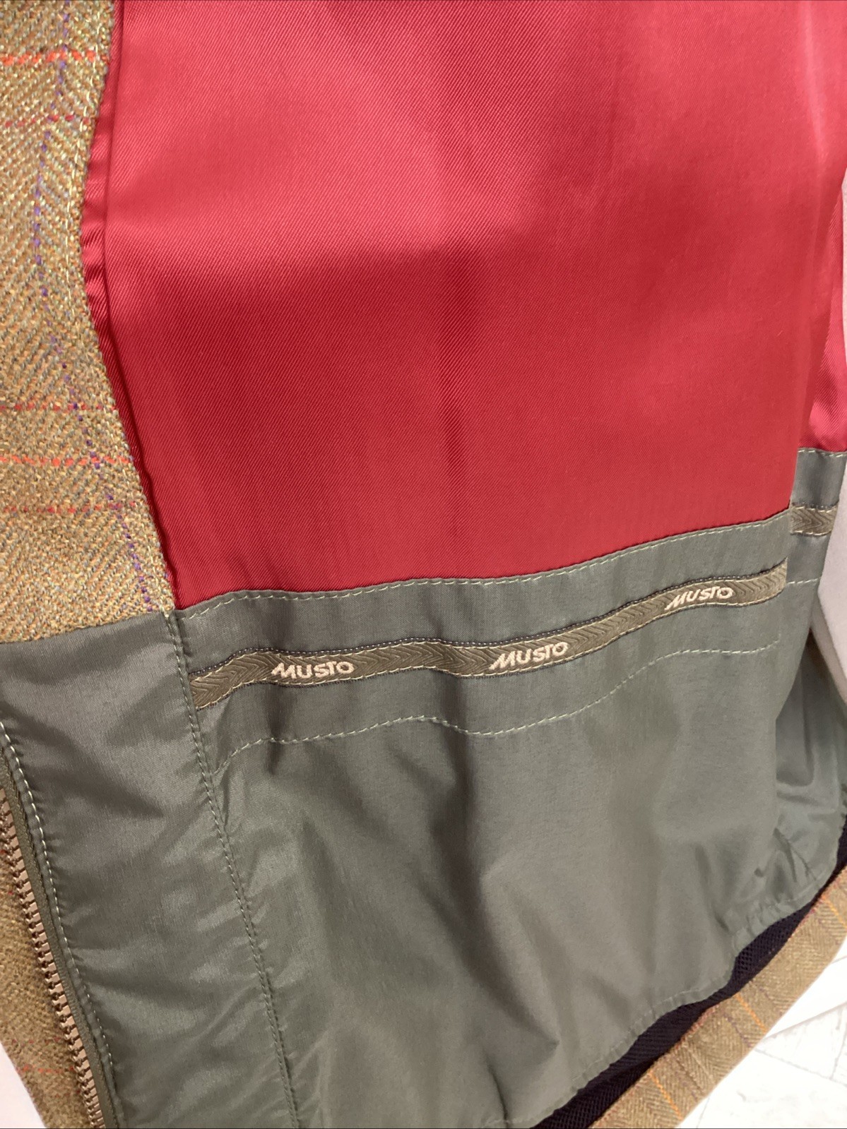 Musto Technical Tweed Three-Piece Shooting Suit Lovat Mill Wool #V1
