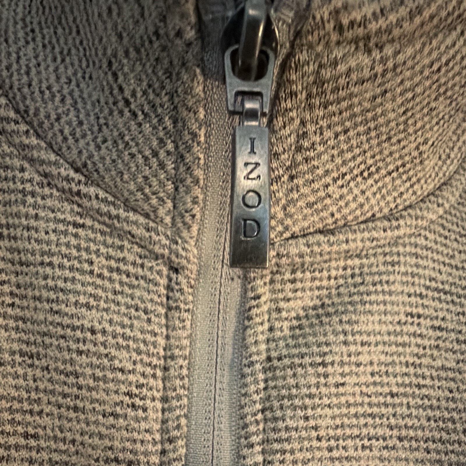 IZOD Men’s Full Zip Stand-Up Collar Vest Brown 3XLT Big & Tall