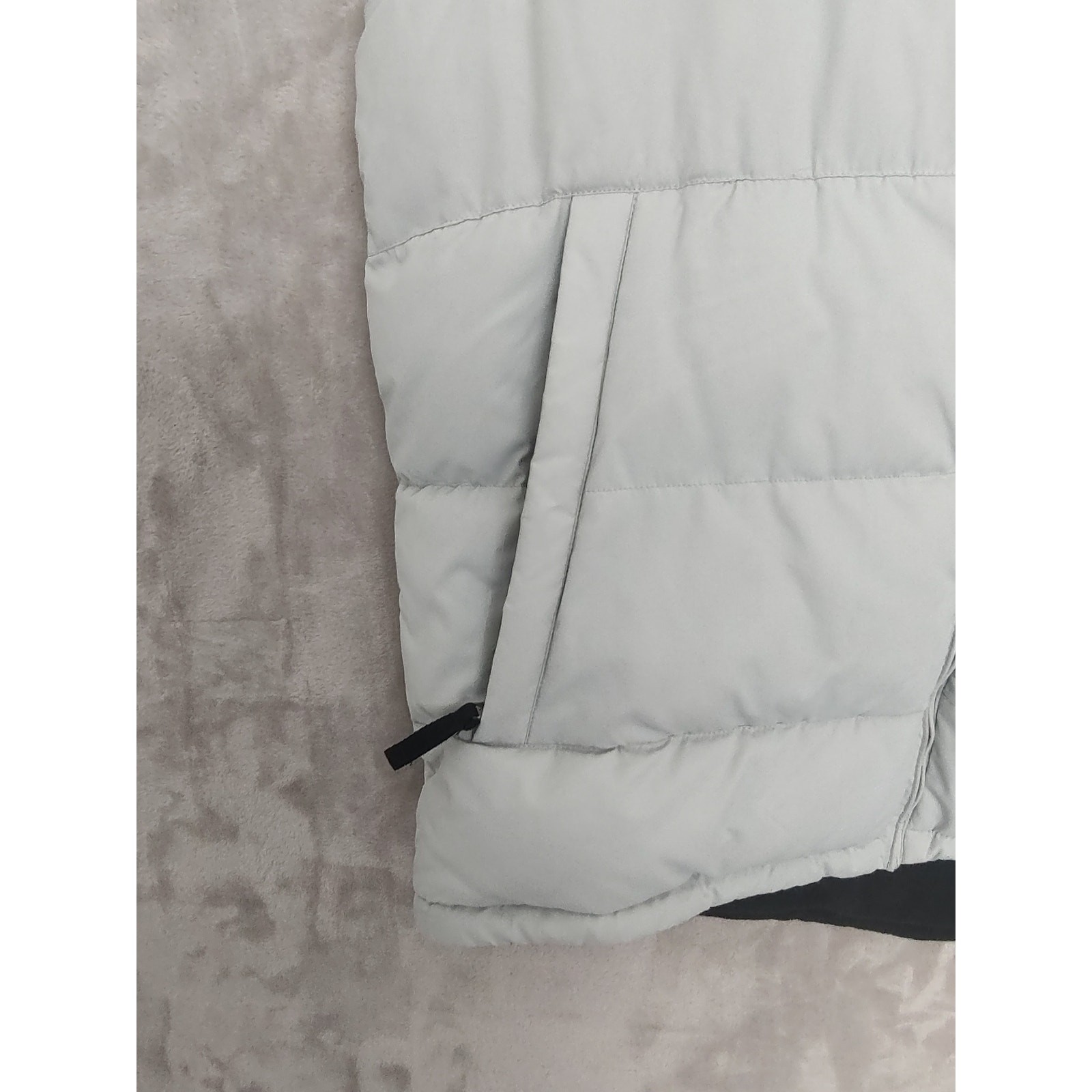 Free Country, Unisex Adults Puffer Vest Light Gray Medium Minor Damage Picture 7