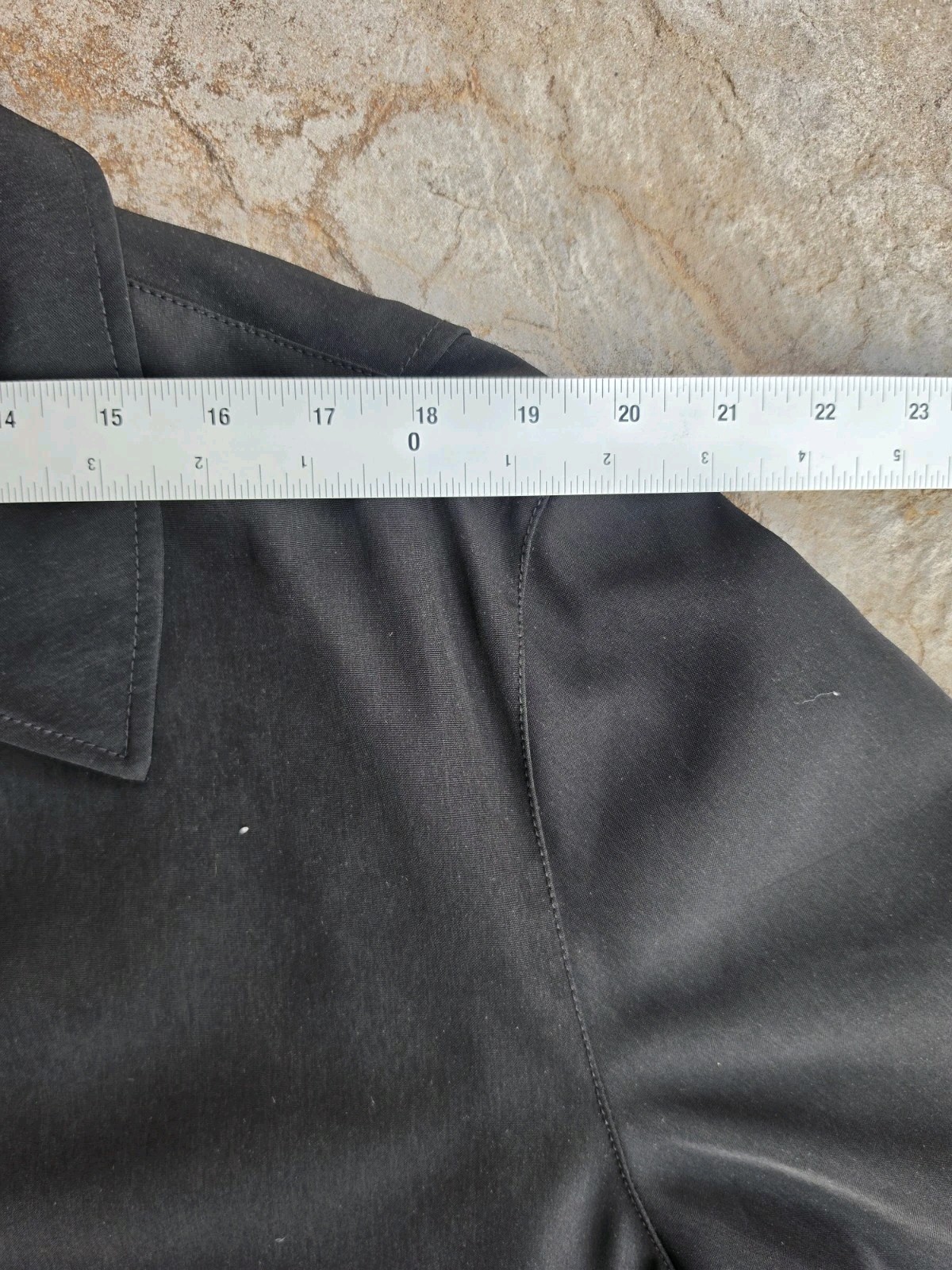Roundtree & Yorke Trademark Black Full Zip Jacket Men’s L Regular Fit NWT