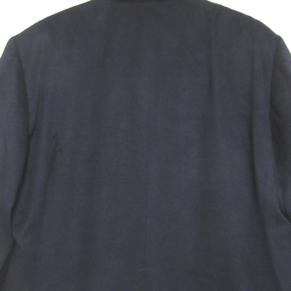 Dunhill 100% Cashmere Double-Breasted Tailored Jacket, 54, Dark Navy mens USED