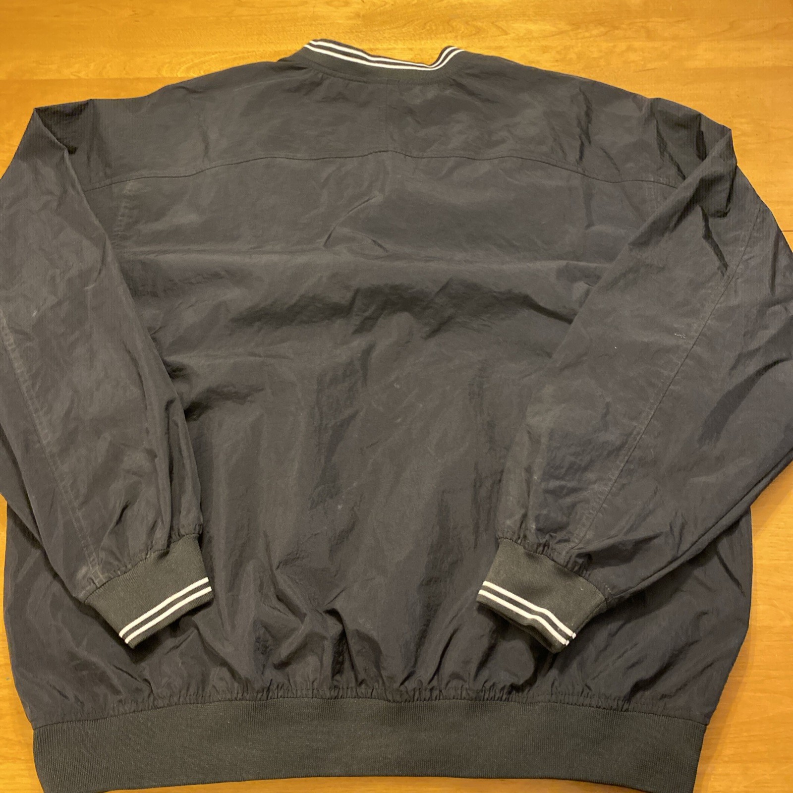 Vintage Nike Jacket Mens XL 90s Center Swoosh V Neck Pullover Windbreaker