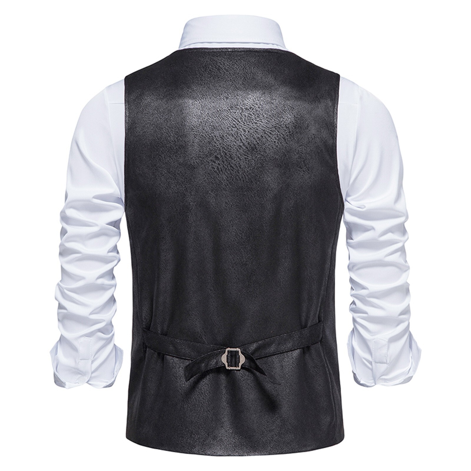 Men’s Fashion Solid Single Breasted Formal Smart Casual Suit Waistcoat Vest New