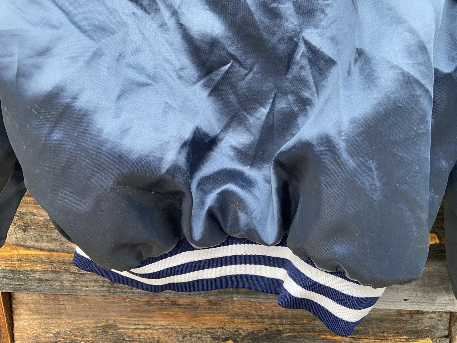 Vintage Men’s US Navy Swingster Windbreaker Jacket Blue Size L United States USA
