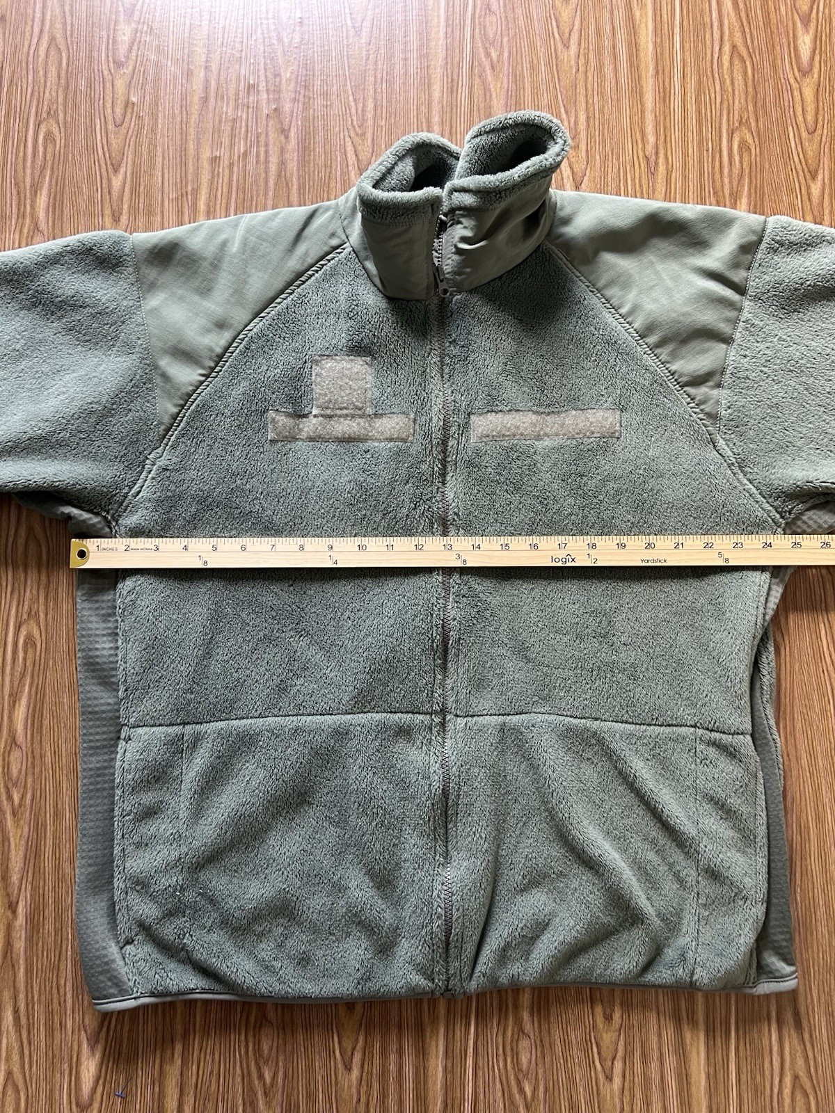 US Military Jacket Mens L Green Fleece Gen III Cold Weather Fleece Surplus Army