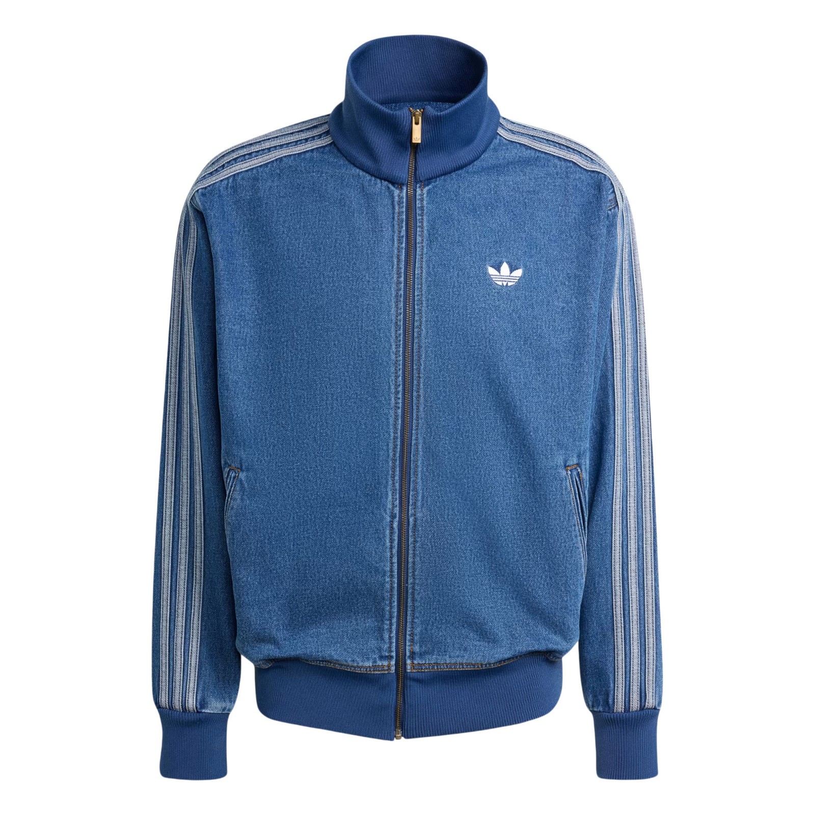 Men’s Adidas Originals Adicolor Denim Firebird Track Top Jacket KD1517 New