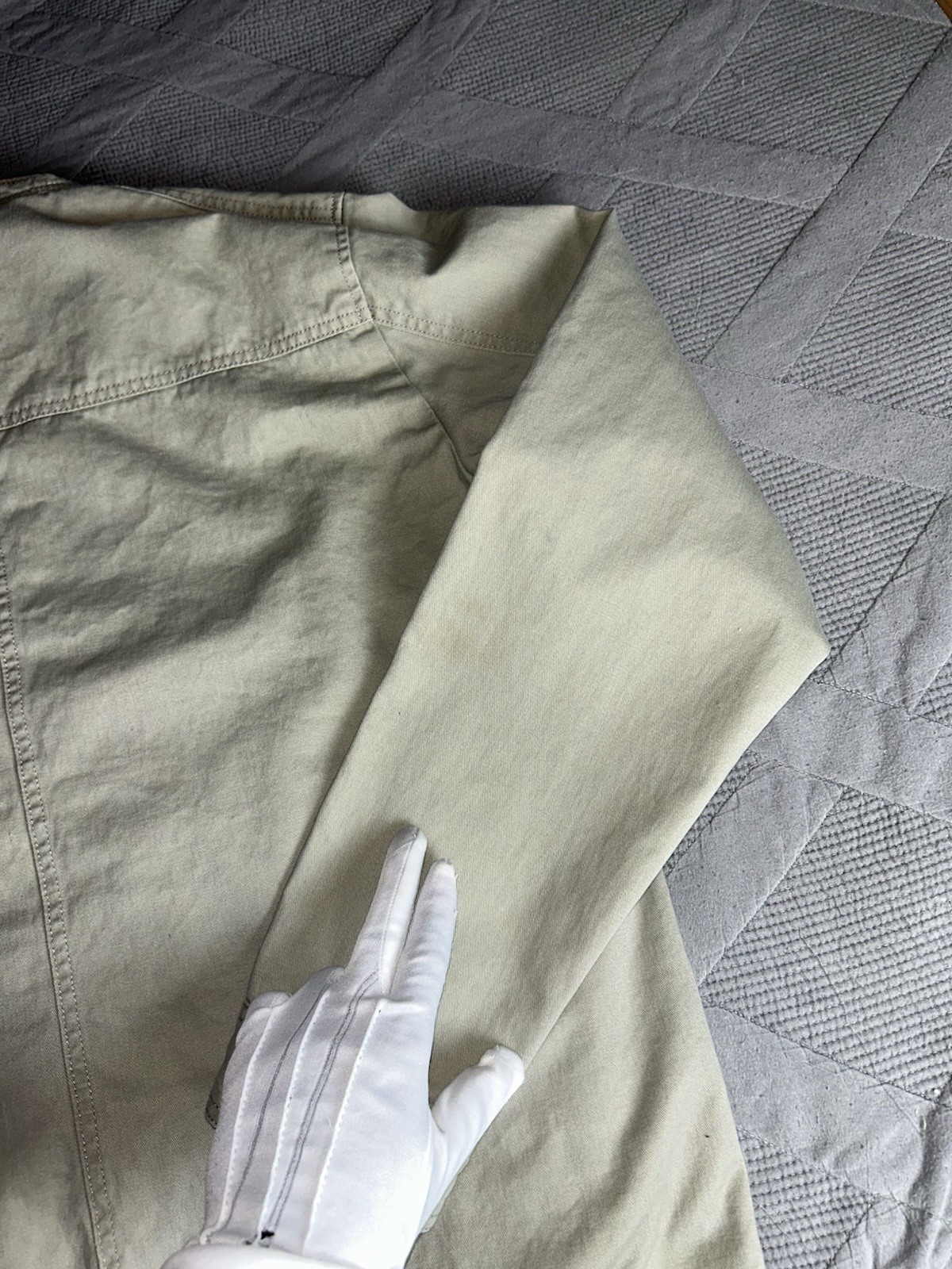 Rodd & Gunn Army Armitage Harrington Jacket Solid Beige Mens Size XL Full Zip