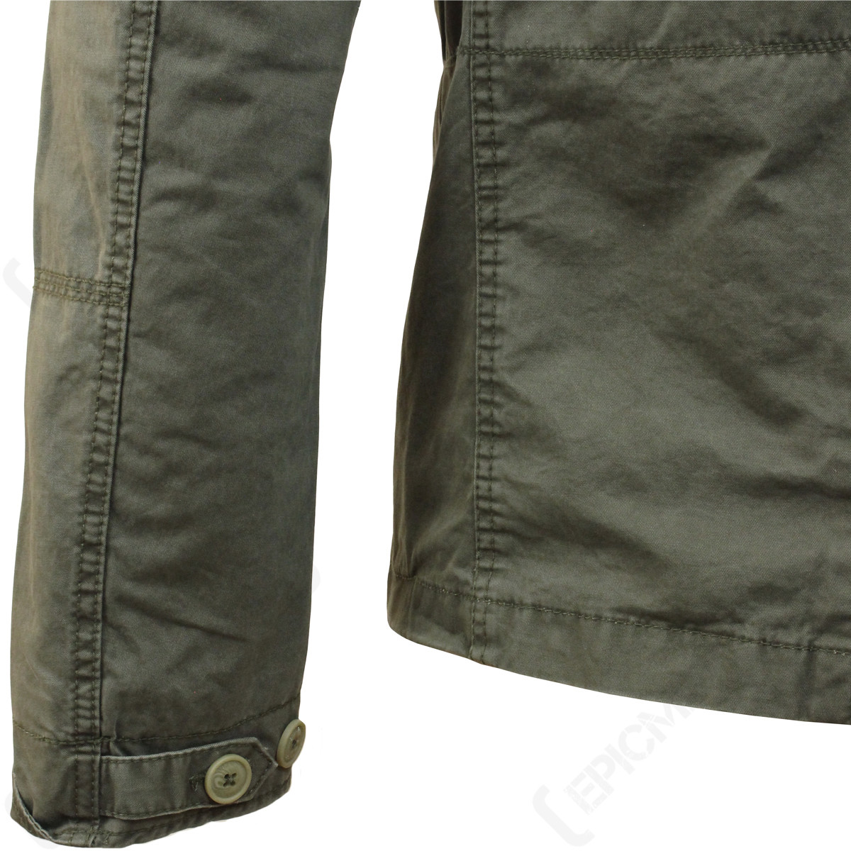 Brandit Britannia Jacket – Olive – Coat Green Military Hood Top All Sizes New